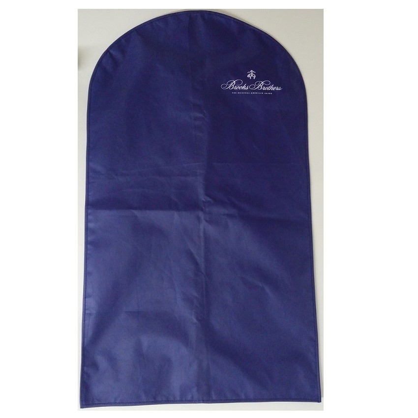 Sewn-in dust cover without closure, without gusset